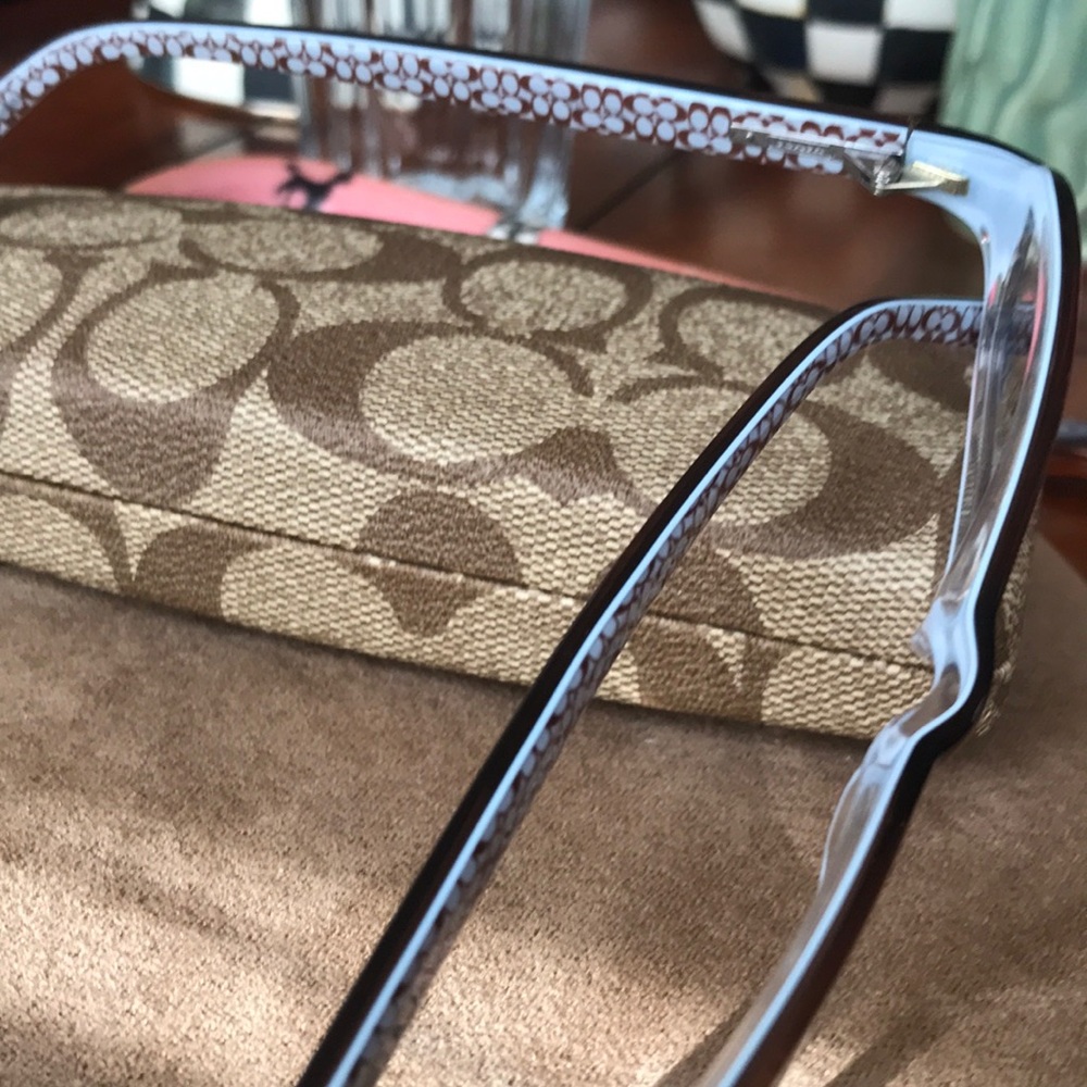 Coach Elana ladies glasses never owned brown - Picture 3 of 5
